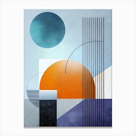 Aesthetic Geometric  Abstract 03 Canvas Print