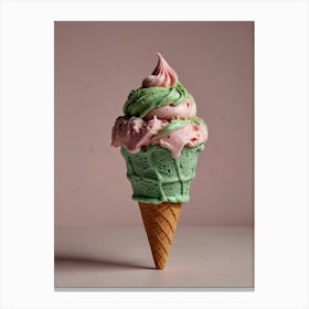 Ice Cream Cone 5 Canvas Print