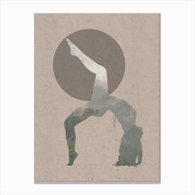 Yoga Pose 3 Canvas Print