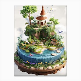 Fairy Garden Canvas Print