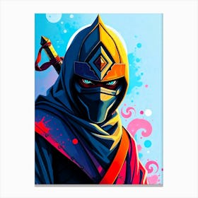 Ninja Warrior Canvas Print