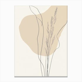 Grasses 1 Canvas Print