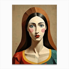 Mary Of Lorenzo Canvas Print