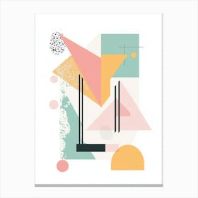 Abstract Geometric Pattern 3 Canvas Print