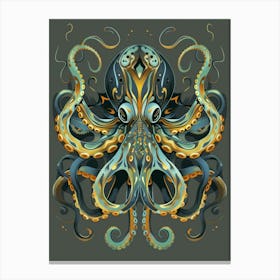 Octopus 20 Canvas Print