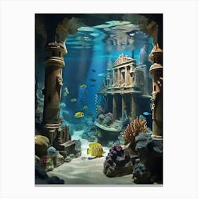 Beauty of underwater world 12 Canvas Print