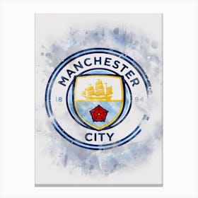 Manchester City Painting Canvas Print
