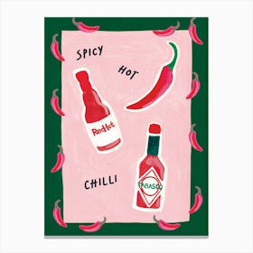 Spicy Hot Chilli Canvas Print