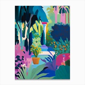 Leu Gardens, Usa Abstract Still Life Canvas Print