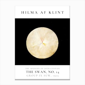 Hilma Af Klint Swan No Canvas Print