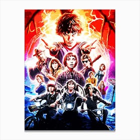 Stranger Things Poster movie Canvas Print