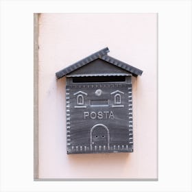 Italian Mailbox Canvas Print