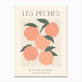 Les Peches Canvas Print