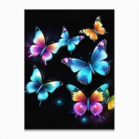 Colorful Butterflies 175 Canvas Print