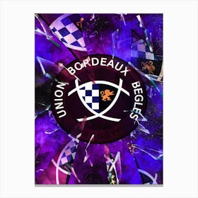 Union Bordeaux Bègles Canvas Print