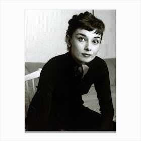 Audrey Hepburn, November 1954 Canvas Print