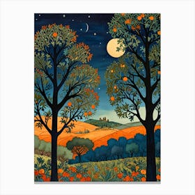 William Morris Tuscany Canvas Print