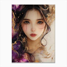 Asian Girl 3 Canvas Print