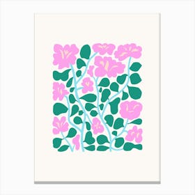 Floral Vines Canvas Print