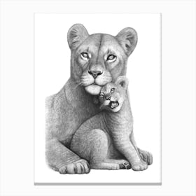 Mother'S Love Canvas Print