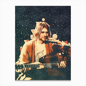 Nirvana kurt cobain 9 Canvas Print