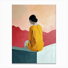 'Silence' Minimalism Canvas Print