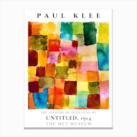 Paul Klee 5 Canvas Print