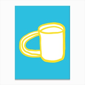 Yellow Mug Canvas Print