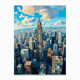 A Heavenly View Canvas Print