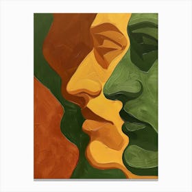 Two Faces 26 Canvas Print