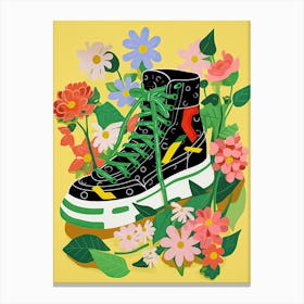 Flowering Sneakers 65 Canvas Print