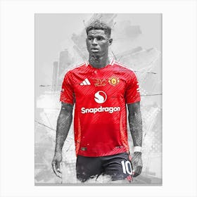 Marcus Rashford Manchester United 1 Canvas Print