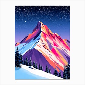 Alpine Illustration No 11 Toile