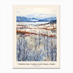 Tierra Del Fuego National Park Argentina 4 Poster Canvas Print