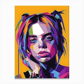 Billie Eillish Canvas Print