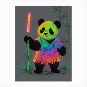 Panda Bear 28 Canvas Print
