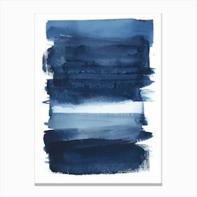 Blues And Whites Canvas Print