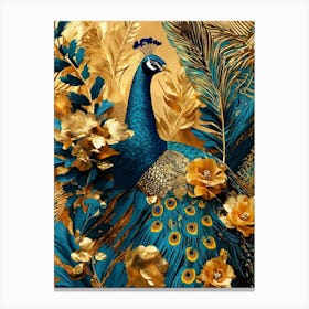 Peacock 7 Canvas Print