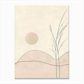 Landscape With Trees Canvas Print