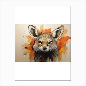 Fox123 Canvas Print