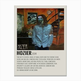 Hozier Hozier 16 Canvas Poster Bedroom Decor Canvas Print