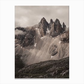 Moody Mountains Canvas Print