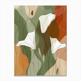 Calla Lilies 10 Canvas Print