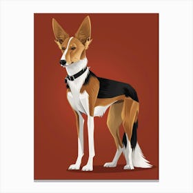 Foxhound Dog Canvas Print