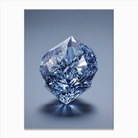 Blue Diamond Canvas Print