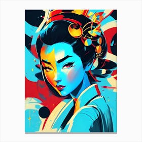 Geisha 91 Canvas Print