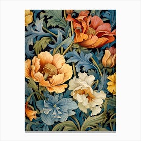 William Morris Flowers 2 Canvas Print