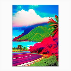 Kauai Hawaii Pop Art Photography Tropical Destination Canvas Print