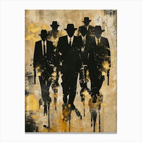 Gangsters Canvas Print