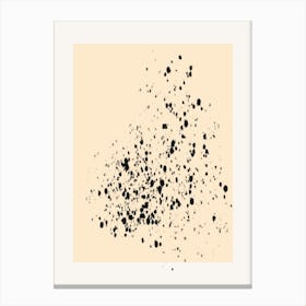 Splatters Canvas Print